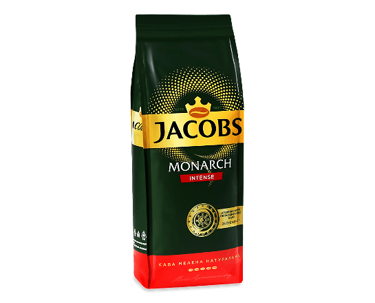 Кава мелена Jacobs Monarch Intense