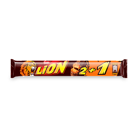 Батончик Lion 2+1 90г – онлайн-супермаркет «Сільпо»