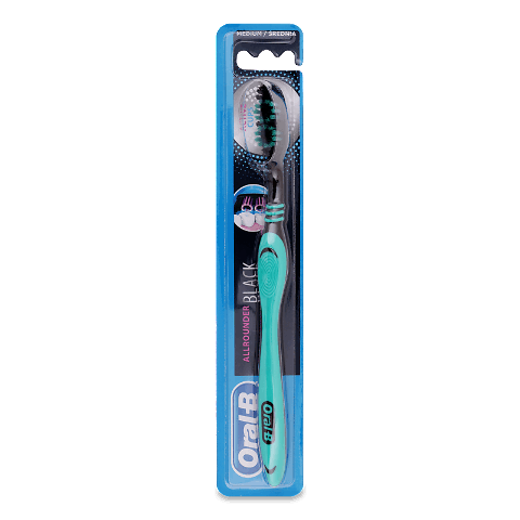 Щітка зубна Oral-B Black 40 Medium всебічна чистка