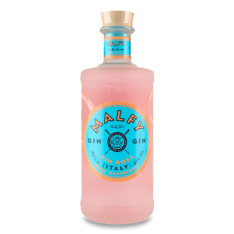 Джин Malfy Rosa Sicilian Pink Grapefruit 0,7л – онлайн-супермаркет «Сільпо»