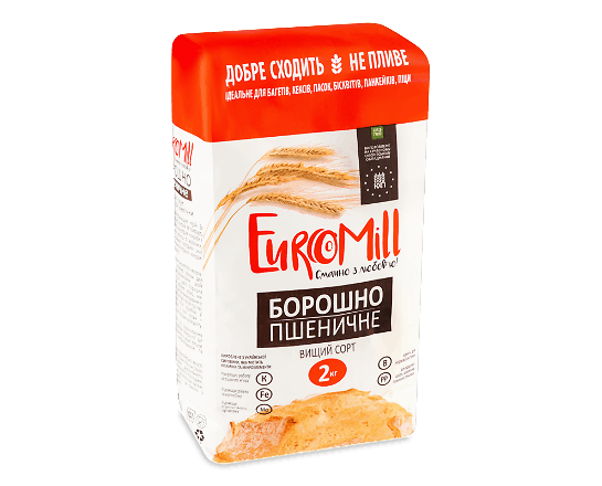 Борошно EuroMill пшеничне вищого ґатунку