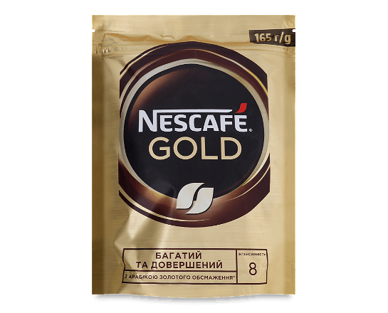 Кава розчинна Nescafe Gold натуральна