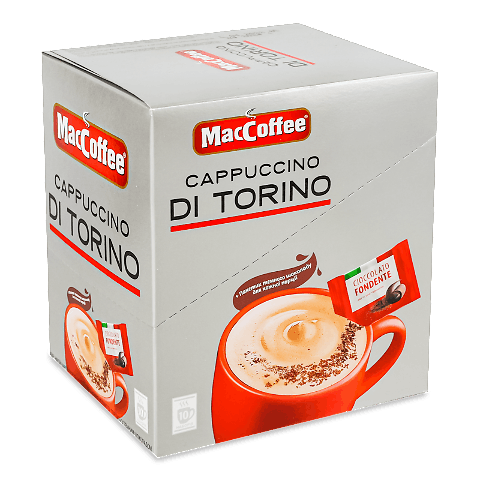 Напій кавовий MacCoffee Di Torino Cappuccino 10*25г – онлайн ...