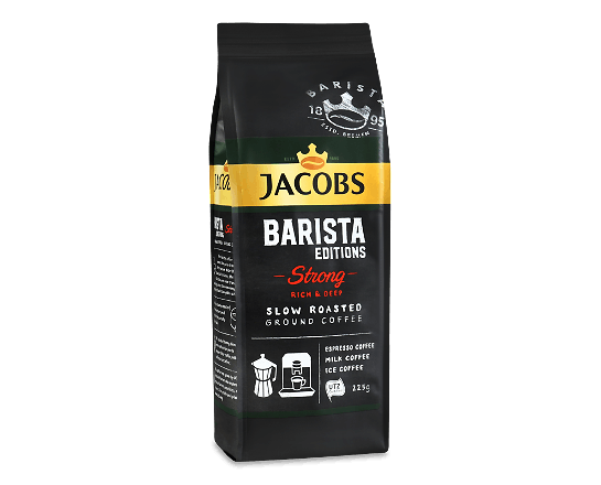 Кава мелена Jacobs Barista Strong