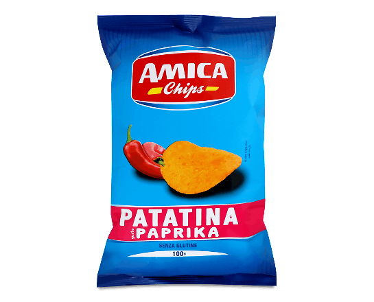 Чипси Amica картопляні зі смаком паприки