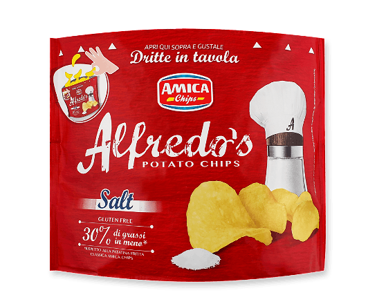 Чипси Alfredo's картопляні з сіллю