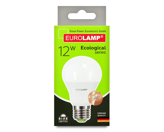 Лампа Eurolamp Led Eco P A60 12W 4000K E27
