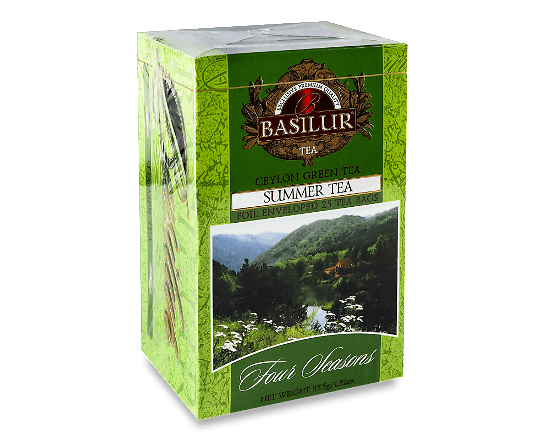 Чай зелений Basilur Four Seasons з суницею