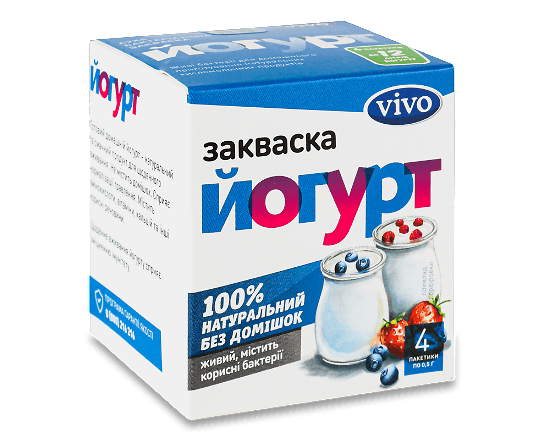 Закваска бактерiальна Vivo йогурт