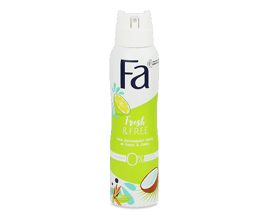 Дезодорант-спрей Fa Coconut&Lime