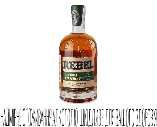 Віскі Rebel Straight Rye Whiskey