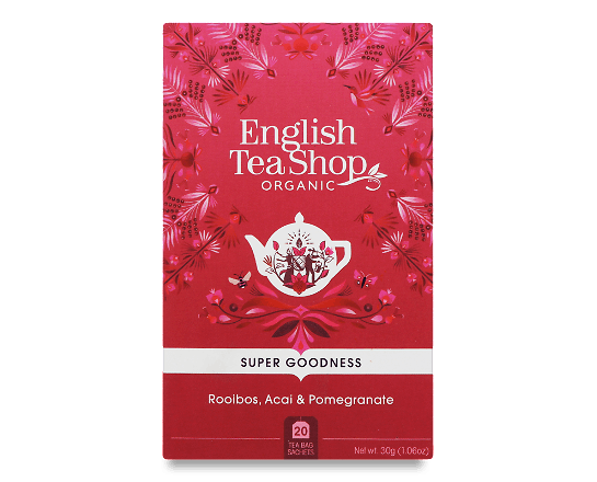 Чай English Tea Shop «Ройбуш» з асаї і гранатом органічний