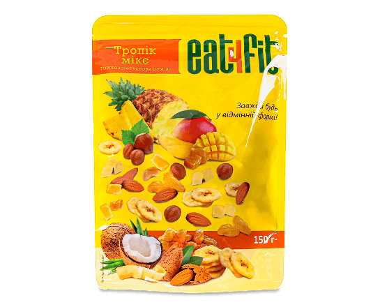 Суміш горіхово-фруктова Eat4fit Tropic mix