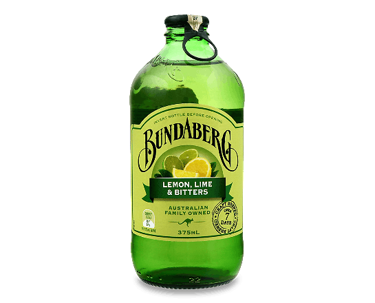Напій Bundaberg Lemon Lime & Bitters безалкогольний сильногазований
