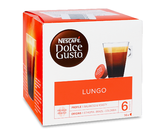 Кава мелена Dolce Gusto Lungo
