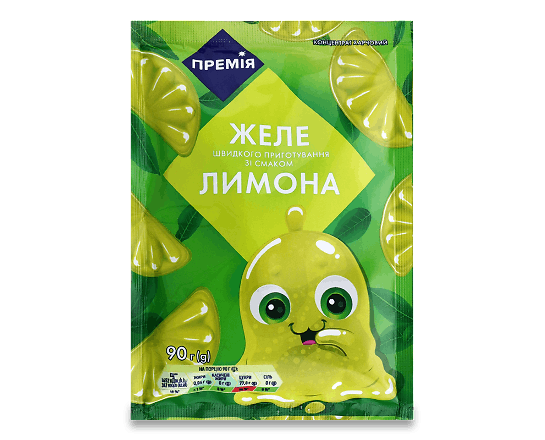 Желе «Премія»® зі смаком лимона
