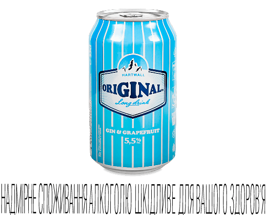 Напій слабоалкогольний Long Drink Gin Original