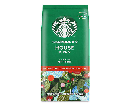 Кава мелена Starbucks House Blend натуральна смажена