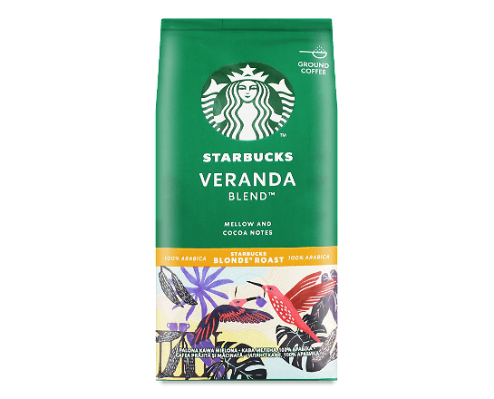 Кава мелена Starbucks Veranda Blend натуральна смажена