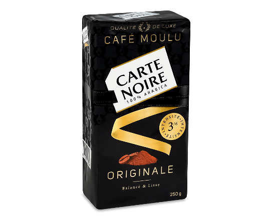 Кава мелена Carte Noire Crema Originale натуральна смажена