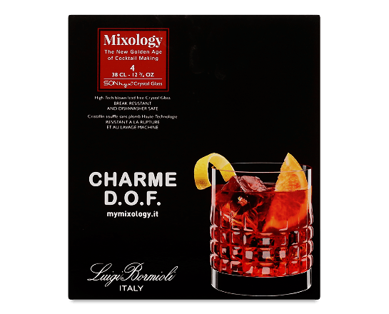 Набір склянок Luigi Bormioli Mixology Charme DOF 4 шт.