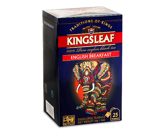 Чай чорний Kingsleaf English Breakfast, конверт