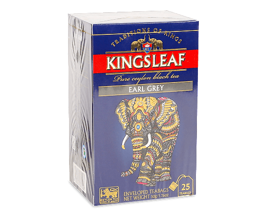 Чай чорний Kingsleaf Earl Grey, конверт