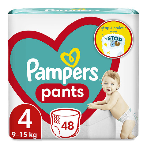 Підгузки-трусики Pampers Pants Maxi 9-15 кг