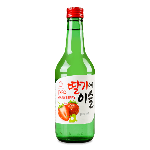 Соджу Jinro Strawberry Soju полуниця 0,36л – онлайн-супермаркет «Сільпо»