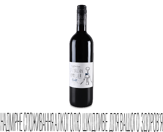 Вино Le Curieux Sommelier Merlot Red