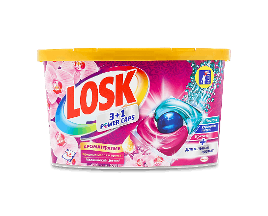 Капсули для прання Losk Аром «Малазійська квітка» 3 в 1