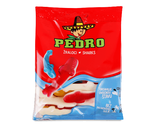 Цукерки Pedro «Акули» жувальні