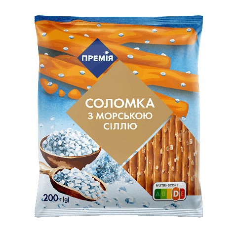Соломка «Премія»® з морською сіллю 200г – онлайн-супермаркет «Сільпо»