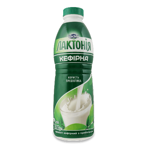 Продукт кефірний «Лактонія» з пребіотиком 2,5% 780г – онлайн ...