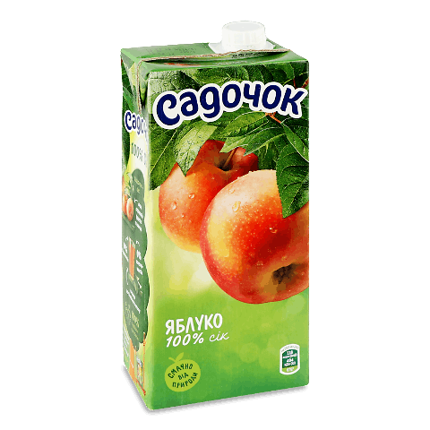 Сік «Садочок» яблучний відновлений освітлений 0,95л – онлайн ...