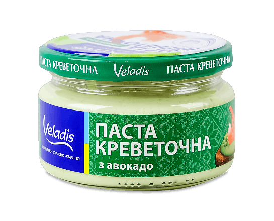 Паста креветкова Veladis з авокадо с/б