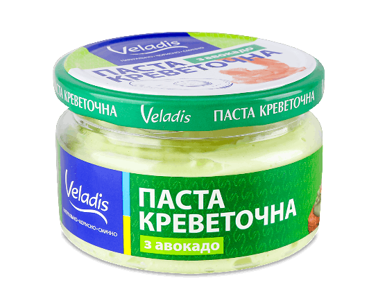 Паста креветкова Veladis з авокадо с/б