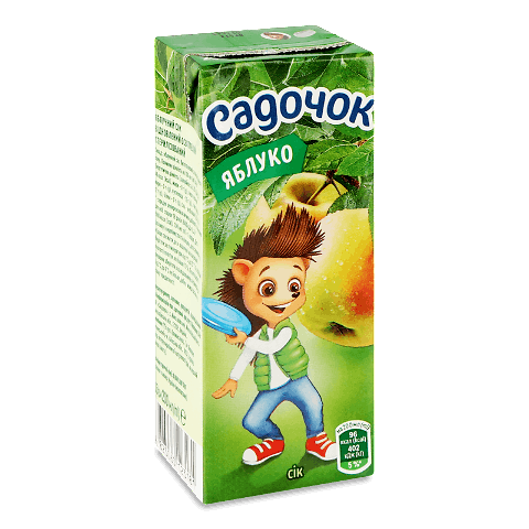 Сік «Садочок» яблучний 200мл – онлайн-супермаркет «Сільпо»