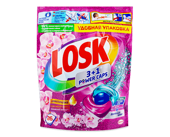 Капсули для прання Losk «Малазійська квітка»