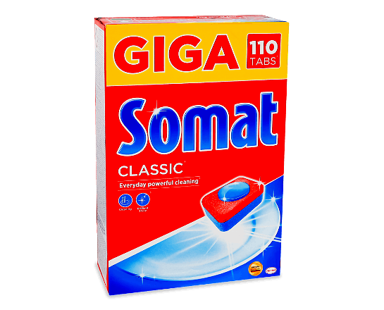 Таблетки для посудомийних машин Somat Classic