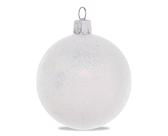 Прикраса новорічна Mislt «Куля» пластикова 6 см
