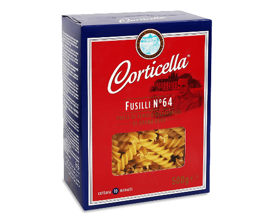 Вироби макаронні Corticella Фузілі