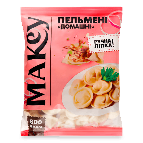 Пельмені «Макей» «Домашні» 800г – онлайн-супермаркет «Сільпо»