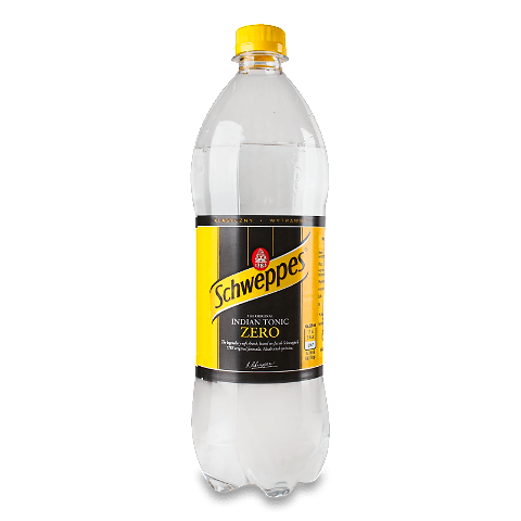 Напій Schweppes Тонік Зеро безалкогольний газований 0,85л – онлайн ...