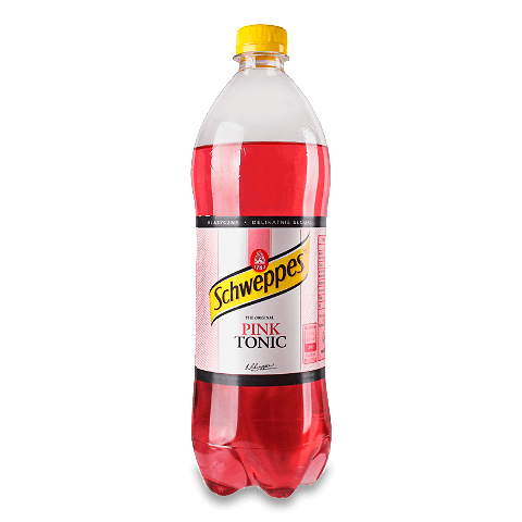 Напій Schweppes «Тонік» рожевий безалкогольний газований 0,85л – онлайн ...