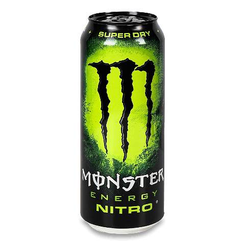 Напій безалкогольний енергетичний газований Monster Energy Nitro з/б 0 ...