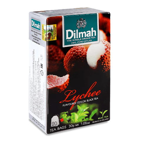 Чай чорний Dilmah Lychee 20*1,5г/уп – онлайн-супермаркет «Сільпо»