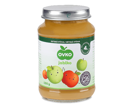 Пюре фруктове Novofruct OVKO яблуко