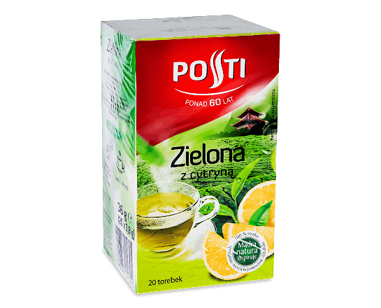 Чай зелений Posti Express з лимоном