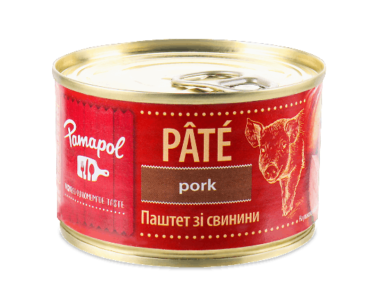 Паштет Pamapol зі свинини